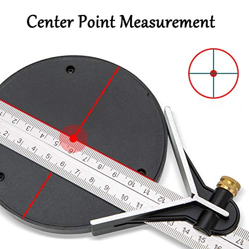 DUEBEL Combination Square 12” Horizontal Square Stainless Steel Multi-Function Carpentry Squares Right 90 Degree Angle Ruler Woodworking Square - WoodArtSupply