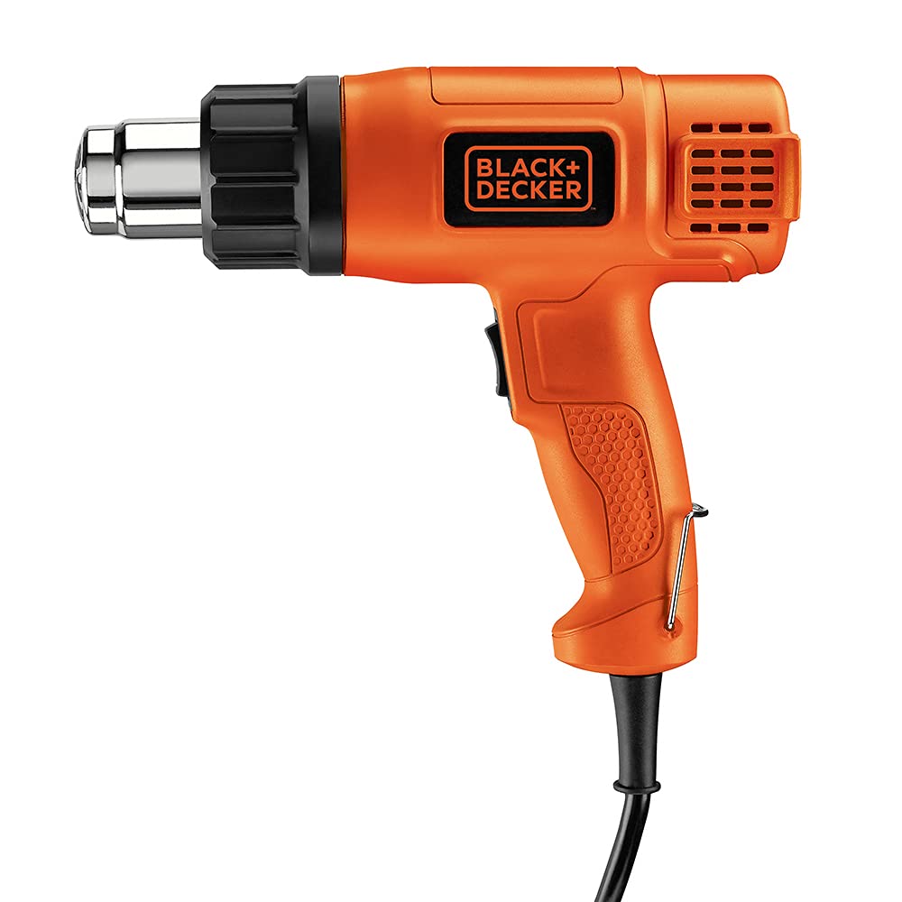 BLACK+DECKER Heat Gun, 1350 Watt, Dual Temperature Settings, Corded (HG1300) BLACK+DECKER