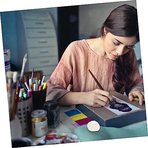 SEWACC 8Pcs Painting Stone Pebbles Rocks Stones Bundle River Painting Kindness Rocks Decoration Pebble Flat Pebble River Polished Pebbles Decorative SEWACC