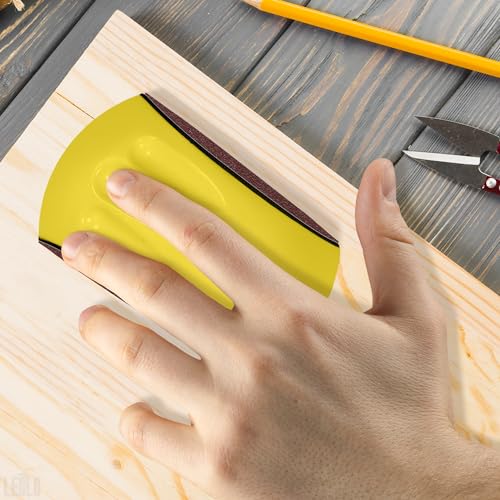 Hand Sanding Blocks Auto Body - Mouse Sandpaper Woodworking Hand Tools - Hook and Loop Hand Sanding Pad Block Furniture Sander Hand Tool - Automotive LEGLO