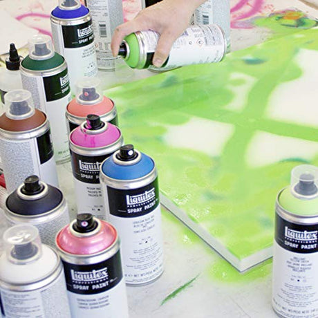 Liquitex Professional Spray Paint, 12-oz (400ml), Fluorescent Green Liquitex