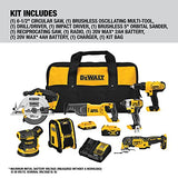DEWALT 20V MAX* Cordless Drill Combo Kit , 7-Tool (DCK771D1M1) DEWALT