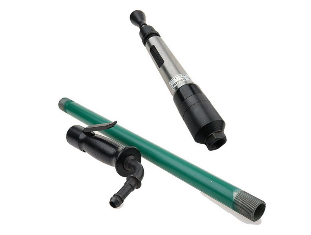 Air Pneumatic Tamping Machine Tamping Foundry Hammer Pneumatic Earth Sand Rammer Tamper by Air Stroke 120mm Dia. 32mm YUCHENGTECH