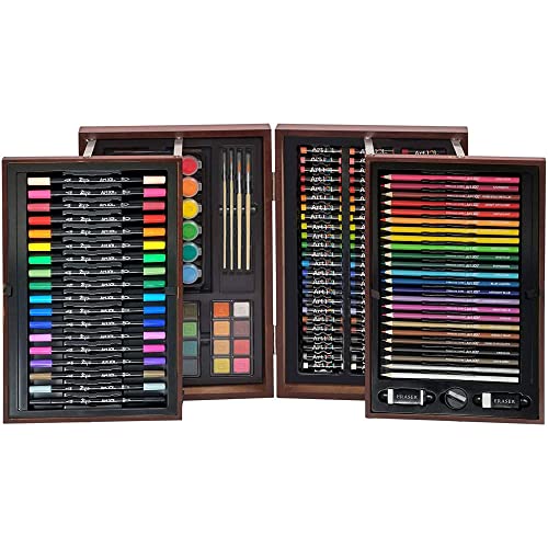 Art 101 Artist Kit with Learning Guide Inside 101 Pieces - WoodArtSupply