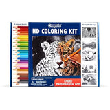 Crayola HD Coloring Kit, 30 Colored Pencils & 20 Premium Coloring Pages, Gift Crayola