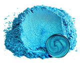 Eye Candy Mica Powder Pigment “Okinawa Blue” (25 gr) Multipurpose DIY Arts and Crafts Additive | Natural Bath Bombs, Resin, Paint, Epoxy, Soap, Nail Eye Candy Pearls