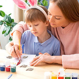 Abaodam 80Pcs Angel Wings Wooden Cutouts Angel Wings Wood Slices Unfinished Wood DIY Crafts Wings Wood Ornaments Embellishments Accessories Abaodam