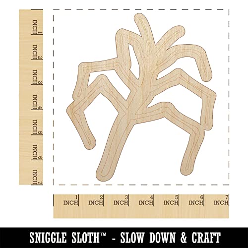 Walking Stick Bug Insect Unfinished Wood Shape Piece Cutout for DIY Craft Projects - 1/8 Inch Thick - 6.25 Inch Size Sniggle Sloth