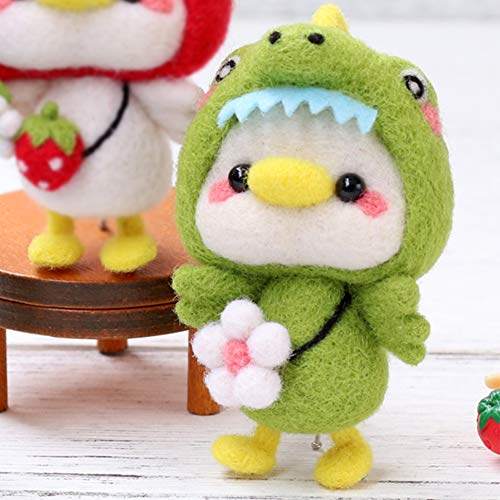 BAGERLA Needle Felting Kits for Beginners, Needle Felting Supplies Kits with Tools, Felting Foam Mat, Colorful Wool, Felting Kit for DIY Handcraft BAGERLA