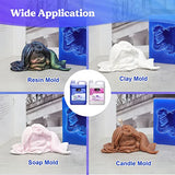 LET'S RESIN Silicone Mold Making Kit 30A,160oz/10Lbs Durable Mold Making Silicone Rubber, Fast Cure Platinum Cured Silicone, Self-Degassing Molding LET'S RESIN