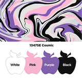 Apple Barrel Cosmic Pre-Mixed Set, Set of 4 Fluid Ready Pour Paints Perfect for DIY Arts and Crafts Projects, 13475E Apple Barrel
