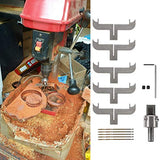 EXCEART 1 Set Bracelet Drill Bit Set Wooden Bracelet Maker Milling Cutter Set High Steel Wood Bracelet Ring Bangle Blades Woodworking Tool Kit for EXCEART