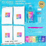 Just My Style You*niverse Sparkling Squishy Soaps, at-Home STEM Kits for Kids Age 8 and Up, DIY Shape Soaps, Chemistry Activities for Birthday Just My Style