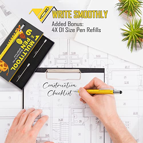 Multitool Pen Stocking Stuffers for Men: Gifts for Men Women Adults Dad Him Husband Who Have Everything - Christmas Cool Gadgets Unique Birthday Gift CRANACH