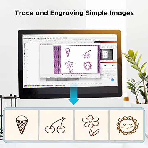 Comgrow 8MP Lightburn Camera Module for Laser Engraver,3264 * 2448,USB 2.0 Interface,High Definition,9.8ft Cable,Supports Yuv422/Mjpg Video Output - WoodArtSupply