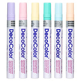 Uchida Of America DecoColor Paint Marker, Pastel Colors, 6 Count Uchida Of America