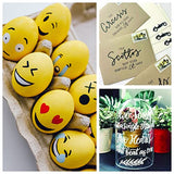 Permanent Paint Pens White Markers - 2 Pack Single color Oil Based Paint Markers, Medium Tip, Quick Drying and Waterproof Marker Pen for Metal, Rock Overseas