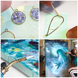 HKACSTHI 2 Rolls 216 Feet Resin Tape for Epoxy Resin Molding Silicone Epoxy Resin Tape UV Tape Epoxy Release Tape for Pouring Thermal Tape High HKACSTHI