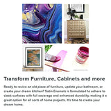 DecoArt Americana Metallics 24K Gold Paint, 3 Pack 8oz Metallic 24K Gold Acrylic Paint - Water Based Multi Surface Paint for Arts and Crafts, Home DecoArt