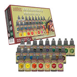 The Army Painter Speedpaint Mega Set - 24 x 18ml Speed Paint Kit Pre Loaded with Mixing Balls and 1 Brush- Base, Shadow and Highlight in One The Army Painter