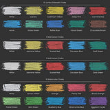 Arteza Kids Sidewalk Chalk, Set of 36 Pieces, Easy-to-Hold Handmade Washable Chalk with a Game Guide, Art Supplies for Outdoors, Spring and Summer Arteza Kids