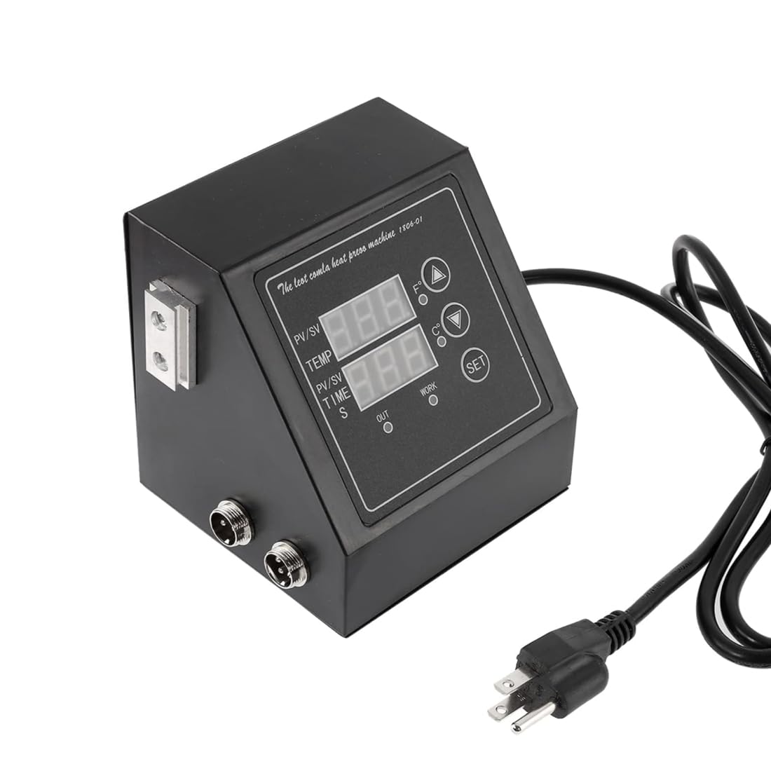 1400W Power Press Heat Press 15"x15", K-Type Temperature Controller Box with Time & Temperature LED Controller, K-Type Sublimation Transfer Machine ZiBeiLe