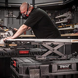 Trend Set of 2 Adjustable Miter Saw Roller Stand, 140 lbs Capacity and Height Adjustment from 2 inches to 6.3 inches, R/STAND/A/2 TREND