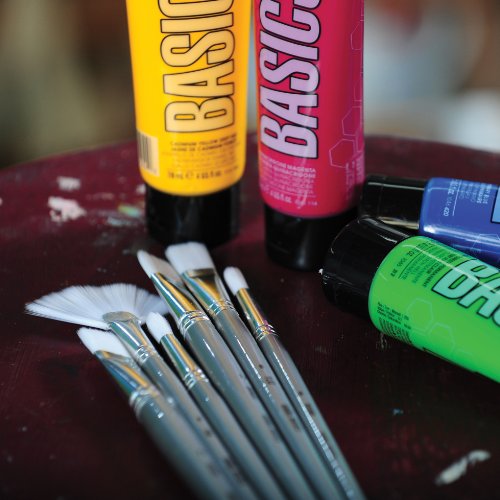 Liquitex Basics Acrylic Brushes Size 6 filbert - WoodArtSupply