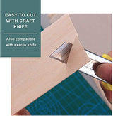 12 Sheets 8x4 Inch Unfinished Balsa Wood Sheets Thick for Crafts Hobby- 2mm Thick by Craftiff Craftiff