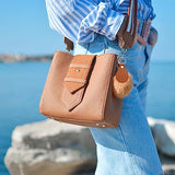 SAVITA 30 Pcs Leather Key Chain Kit, Leather Key Fob Kit Leather Keychain with Key Rings and Rivets PU Leather Keychain Blank for DIY Craft Laser SAVITA