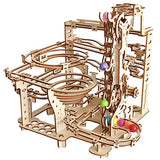 Wooden Marble Run 3D Puzzle - Wood Crafts Mechanical Marble Run Assembly Building Model Kits - Wooden Puzzle DIY Brain Teaser Puzzles - Christmas i-CHONY