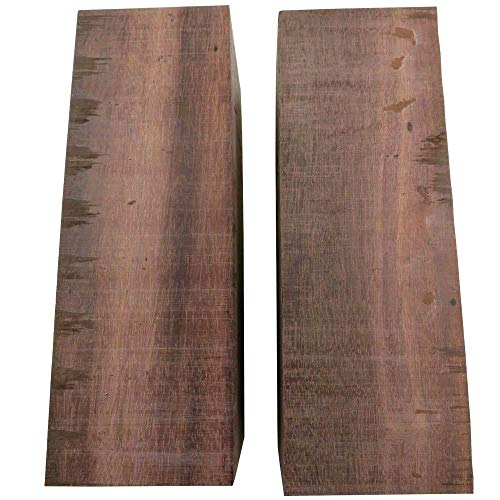 Exotic Mexican Royal Ebony Wood Turning Blanks, Suitable Turning Blank Squares for Woodturning (1, 1" X 1" X 6")
