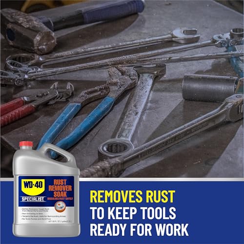 WD-40 Specialist Rust Remover Soak, One Gallon - WoodArtSupply