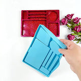 Large Resin Tray Molds, Rectangle Resin Mold Silicone for Epoxy Resin, Silicone Tray Mold for Resin Casting, Silicone Molds for Epoxy Resin Tray, Rifanda