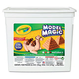 Crayola 232412 Model Magic Modeling Compound, Assorted Natural Colors, 2 lbs. Crayola