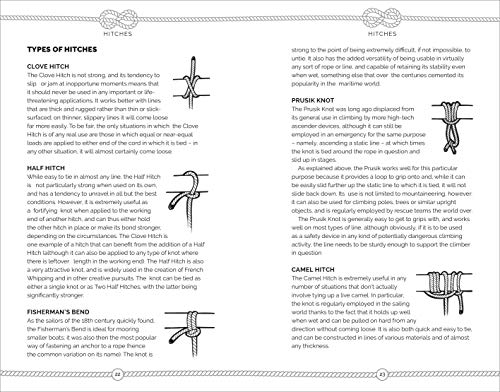 Essential Knots Kit: Includes Instructional Book, 48 Knot Tying Flash Cards and 2 Practice Ropes - WoodArtSupply