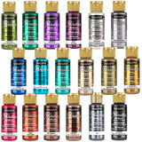 AMERICANA DAZZLING METALLICS FAN FAVORITES SAMPLER SET DecoArt