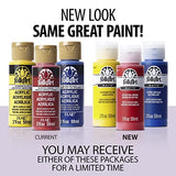 FolkArt Acrylic Paint Set (2-Ounce), PROMOFAI Colors I (18 Colors) FolkArt