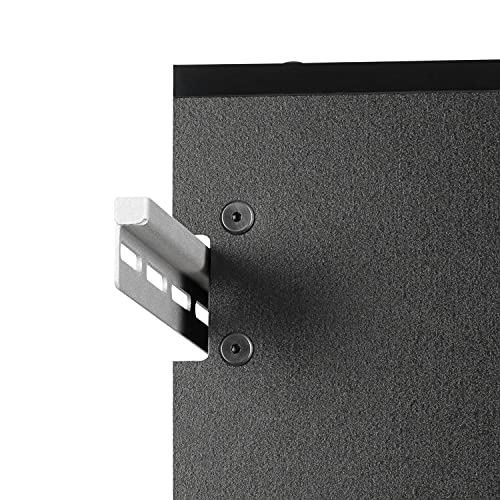 HangUps Upper Storage Cabinet, 24", Black Prepac