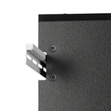 HangUps Upper Storage Cabinet, 24", Black Prepac