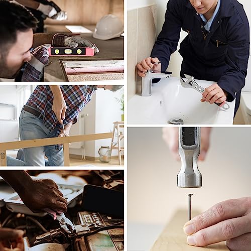 COMOWARE 12V Pink Cordless Drill Driver and Home Tool Kit, Pink Drill Set for Women, Lady's Home Repairing Tool Kit with Power Drill, Large-Capacity COMOWARE