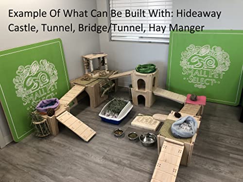 Small Pet Select - Habitat Hideout - Castle- Medium, Rabbits, Guinea Pigs, Other Small Animals Small Pet Select
