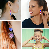 LET'S RESIN Resin Earring Mold, 171 Pcs Resin Jewelry Molds Making Kit with 11 Pack Variety Shape Resin Molds Silicone, Earring Molds for Epoxy LET'S RESIN