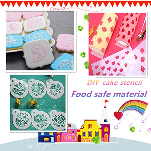 BANLTRE Mylar Sheet 12 x 24 inch 7.5 mil 8 Sheets Milky Translucent PET Blank Stencil Making Sheet for Cricut, Silhouette, Cut Tool Template Material BANLTRE