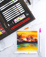 Art 101 Multimedia Illustration Art Set, Assorted Colors, 85 Pieces (53085) Art 101 USA