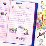 Just My Style Light Up Diary, Personalized Journal With Lock and Key, Great Gift For Girls & Tweens, Perfect for Summer Camp or Sleep-Away Camp, Gel Just My Style