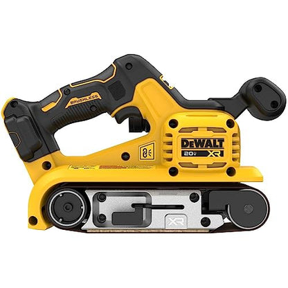 DEWALT 20V MAX* Belt Sander, Cordless, Brushless, Tool Only (DCW220B) - WoodArtSupply