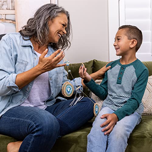 Hapinest Make Your Own Clay Geode Wind Chime Craft Kit Gift for Girls Boys Ages 8 9 10 11 12 and Teen Years and up Hapinest