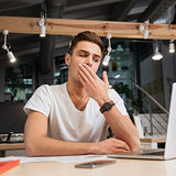 Fodiyaer Custom Engraved Wood Watch Gifts for Boyfriend Husband Men Fiancé Him As Personalized Anniversary Christmas Birthday Father Day Graduation Fodiyaer