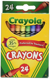 Crayola Crayons 24 Count - 2 Packs (52-3024) Crayola